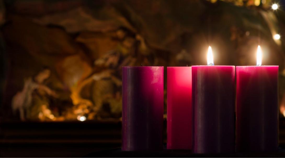 Advent candles 